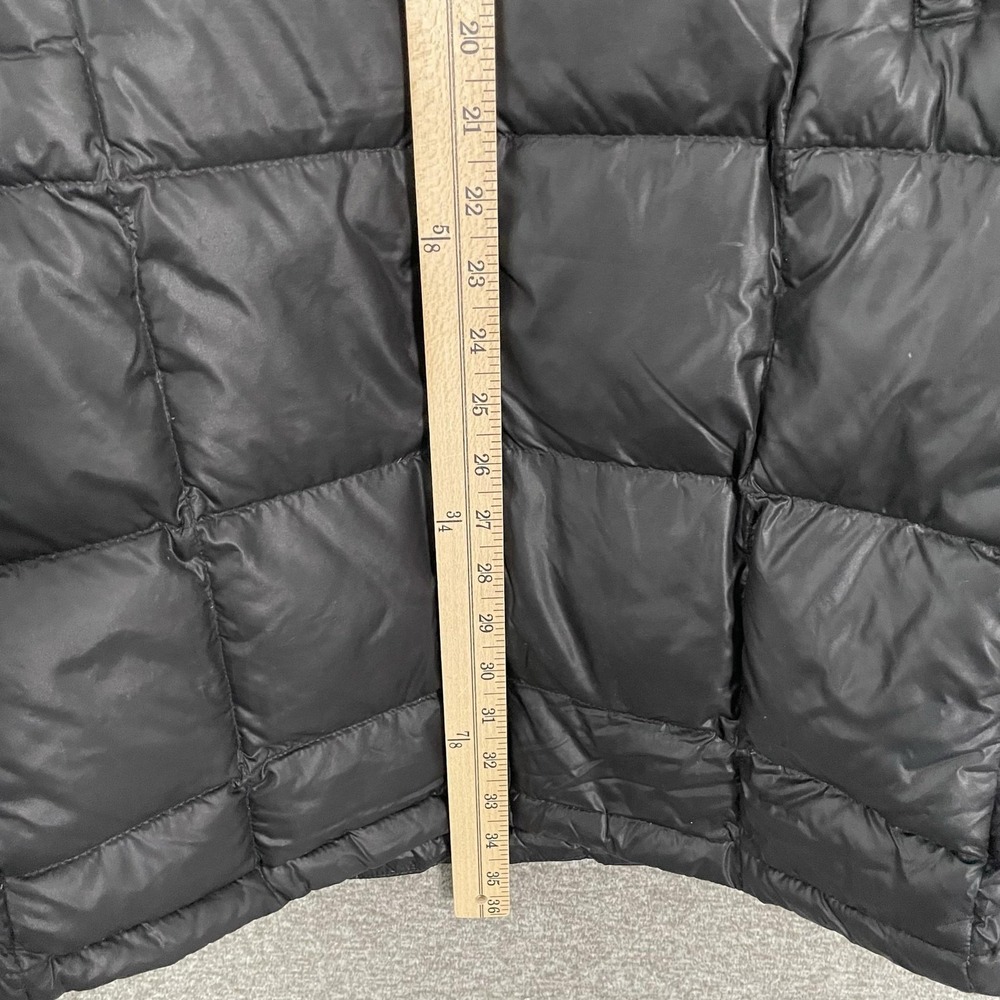 The North Face Down Parka Coat Womens XS Black Hooded 550 Puffer Full Zip - Picture 7 of 10